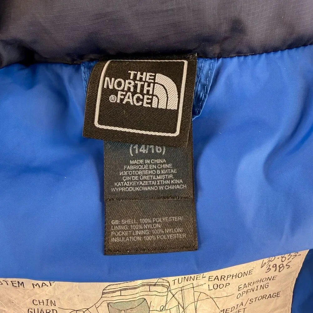 North Face Boys 3-in-1 TriClimate Jacket HyVent Powder Skirt Size L 14/16